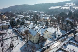 Landhaus Blauer Spatz Reichenau an der Rax v zimě