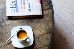 Coffee and tea making facilities at Hotel Well and Come Barcelona