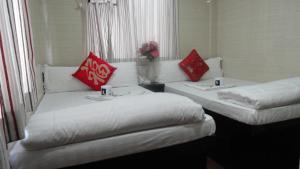 Ένα ή περισσότερα κρεβάτια σε δωμάτιο στο Budget Hostel Block D 10th Floor