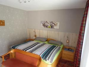 Postel nebo postele na pokoji v ubytování Gästehaus Steker