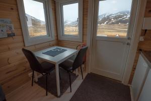 山景或在山林小屋看到的山景