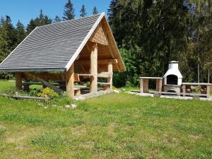 Vonkajšia záhrada v ubytovaní Apartament Podkowa z widokiem na Giewont