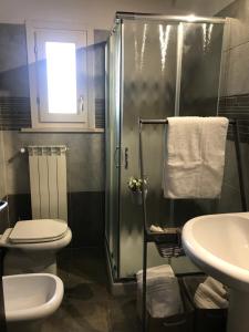 Koupelna v ubytování Original b&b