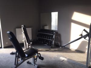 Posilňovňa alebo fitness centrum v ubytovaní DP Apartament Polanki Park