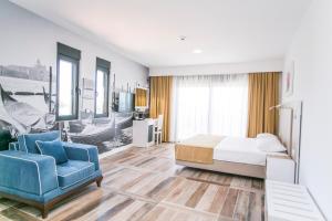Posezení v ubytování Villa Delux