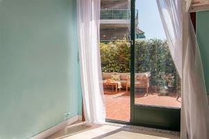 Balkon lub taras w obiekcie sabaris -BAIONA a 200 metros de Playa Ladeira