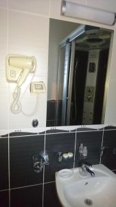 Vonios kambarys apgyvendinimo įstaigoje Springs Apartments & Rooms