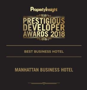 Certifikát, hodnocení, plakát nebo jiný dokument vystavený v ubytování Manhattan Business Hotel TTDI
