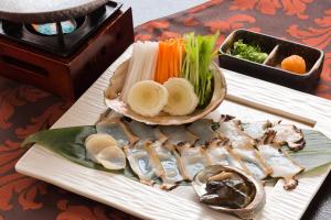 日式旅馆内部或周边提供的食物