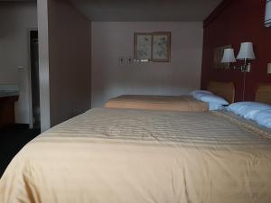 Postel nebo postele na pokoji v ubytování Townhouse Motel