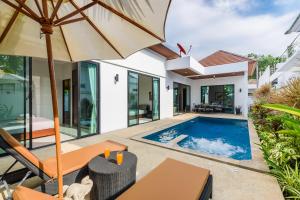 Perfect 3br Pool Villa by Intira Villas 내부 또는 인근 수영장