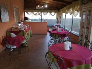 Restaurace v ubytování Albergo Arinde