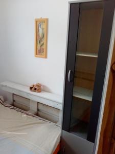 Postel nebo postele na pokoji v ubytování Kamenec chata Thermal Kamenec