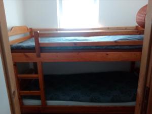 Bunk bed o mga bunk bed sa kuwarto sa Kamenec chata Thermal