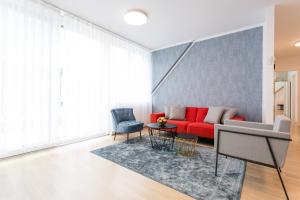Część wypoczynkowa w obiekcie Mar Suite Apartments - Center