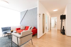 Część wypoczynkowa w obiekcie Mar Suite Apartments - Center