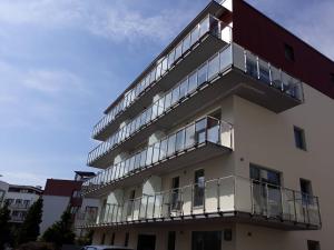 Budynek, w którym mieści się apartament