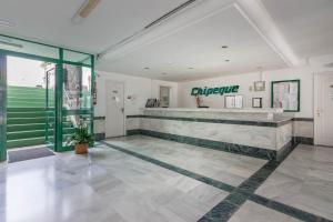 a lobby with a entrance to a building at AirCon Los Cristianos, Quiet zone, Chipeque appartment in Arona