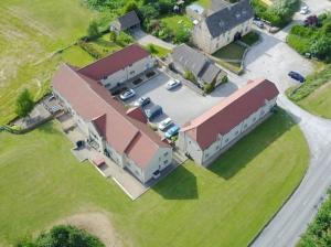 A bird's-eye view of Canons Court Mews 