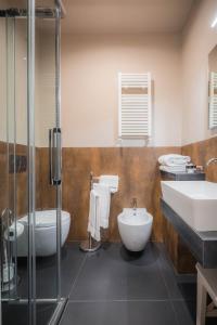 Koupelna v ubytování Hotel Torre Guelfa Palazzo Acciaiuoli