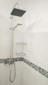 A bathroom at Pueblo Blanco
