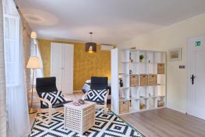 Luxury Apartment Fabris的休息区