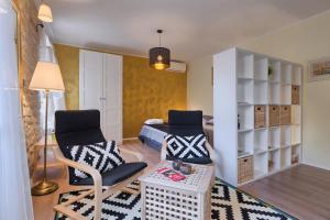 Luxury Apartment Fabris的休息区