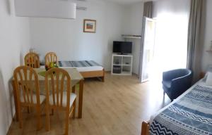 TV a/nebo společenská místnost v ubytování Apartments Toni, Borik