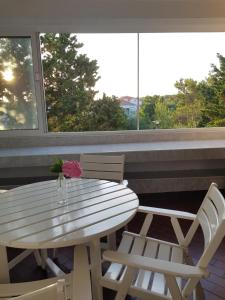 Balkón nebo terasa v ubytování Apartment Gajac Zrće Novalja