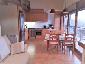 A kitchen or kitchenette at Apartamento Mirador Del Puigmal