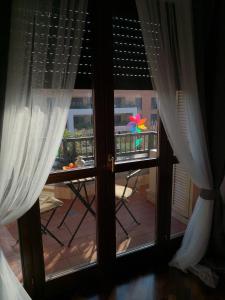 A balcony or terrace at Perugino Apartments