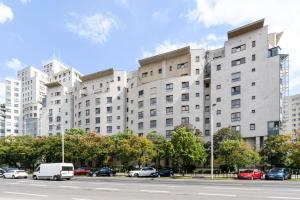 Bygningen som lejligheden ligger i