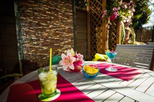 Nápoje v ubytování Hotel Les Grenadines