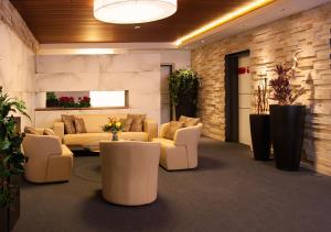 Lobbyen eller receptionen på Hotel Blumauer