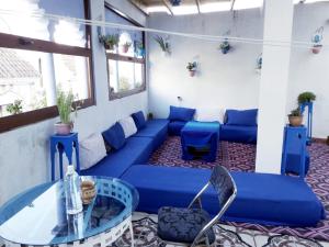 Posezení v ubytování Hostal La Joya