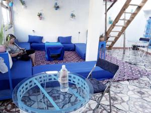 Posezení v ubytování Hostal La Joya