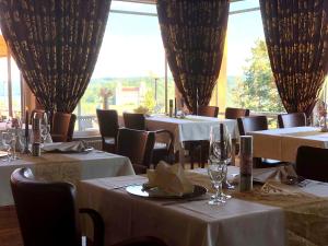 Restaurace v ubytování Wellnesshotel Schönblick