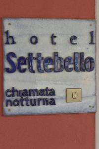 Certifikát, hodnocení, plakát nebo jiný dokument vystavený v ubytování Hotel7Bello