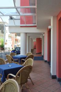 Posezení v ubytování Hotel7Bello