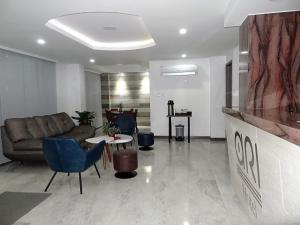 Posezení v ubytování ARI Hotel