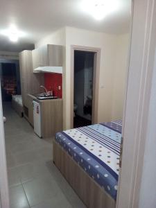 Kuchyň nebo kuchyňský kout v ubytování Villa Konstantinos