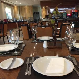 Restaurace v ubytování Hotel Diego De Almagro Talca