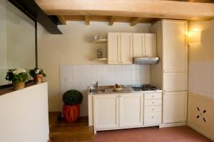 A kitchen or kitchenette at Rimaggiori Country Home & Restaurant