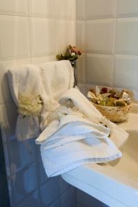 Ένα μπάνιο στο Agriturismo Rimaggiori relaxing country home