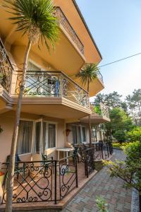 Μπαλκόνι ή βεράντα στο Hotel Simpatia