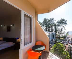 Μπαλκόνι ή βεράντα στο Hotel Simpatia
