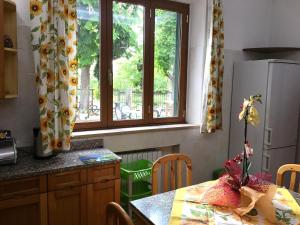 Kuchyň nebo kuchyňský kout v ubytování Casa Fabbrichina