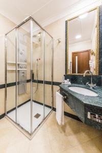 Koupelna v ubytování Phi Hotel Principe
