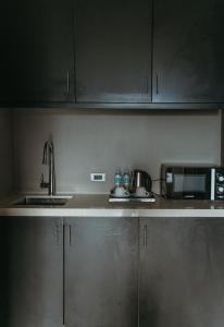 Kuchyň nebo kuchyňský kout v ubytování PVL Suites + 20 fotografií