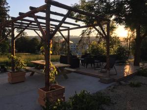 Zahrada ubytování La Ferme des Arêtes